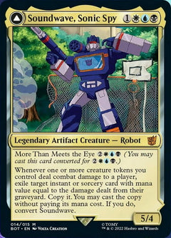Soundwave, Sonic Spy // Soundwave, Superior Captain [Transformers]-1