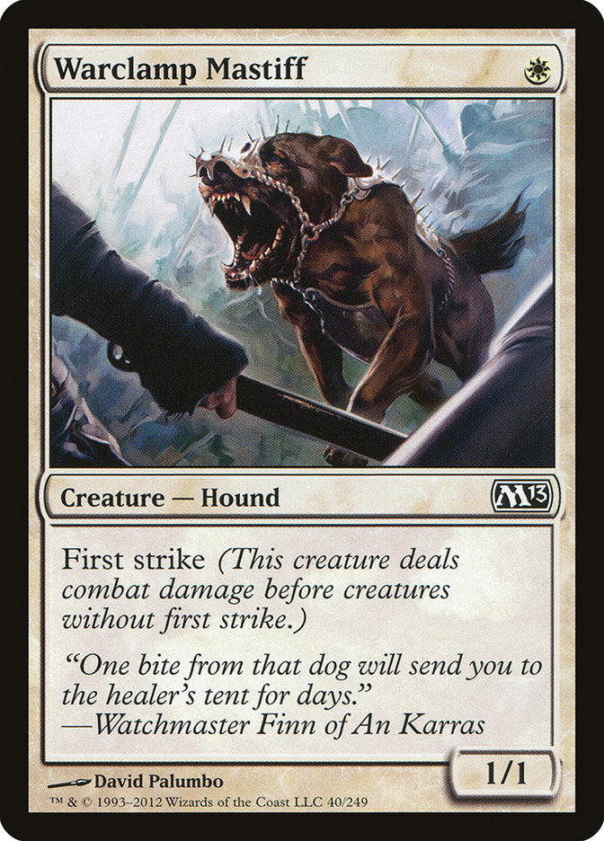 Warclamp Mastiff [Magic 2013]-1