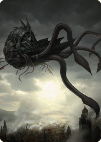 Nautiloid Ship Art Card [Commander Legends: Battle for Baldur's Gate Art Series]-1