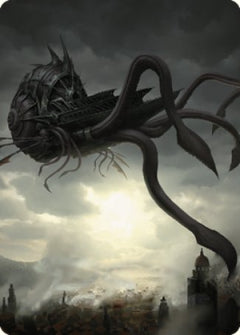 Nautiloid Ship Art Card [Commander Legends: Battle for Baldur's Gate Art Series]-1