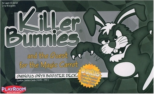 Killer Bunnies Quest Ominous Onyx Booster
