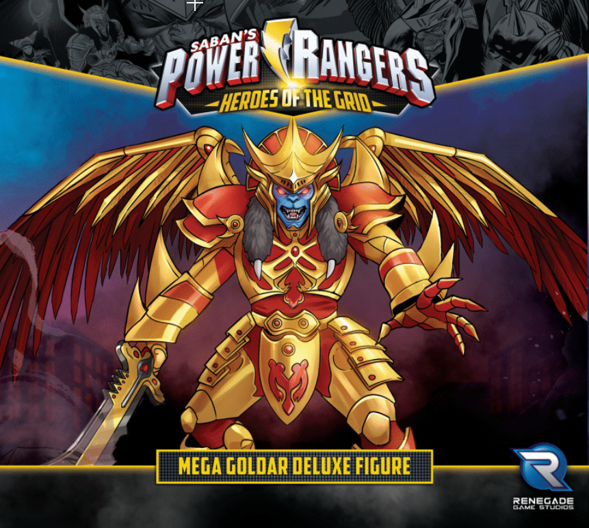 Power Rangers Heroes of the Grid Mega Goldar Deluxe Figure-1