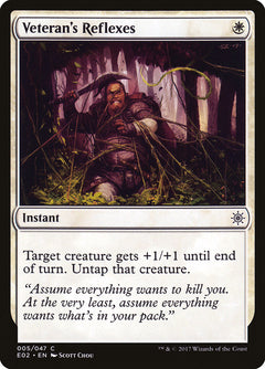 Veteran's Reflexes [Explorers of Ixalan]-1