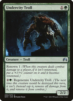 Undercity Troll [Magic Origins]-1