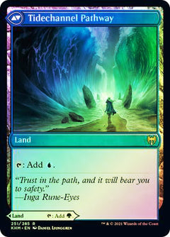 Barkchannel Pathway // Tidechannel Pathway [Kaldheim Prerelease Promos]-2