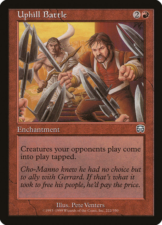 Uphill Battle [Mercadian Masques]-1