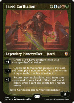 Jared Carthalion (Showcase Display Commander) [Dominaria United Commander]-1
