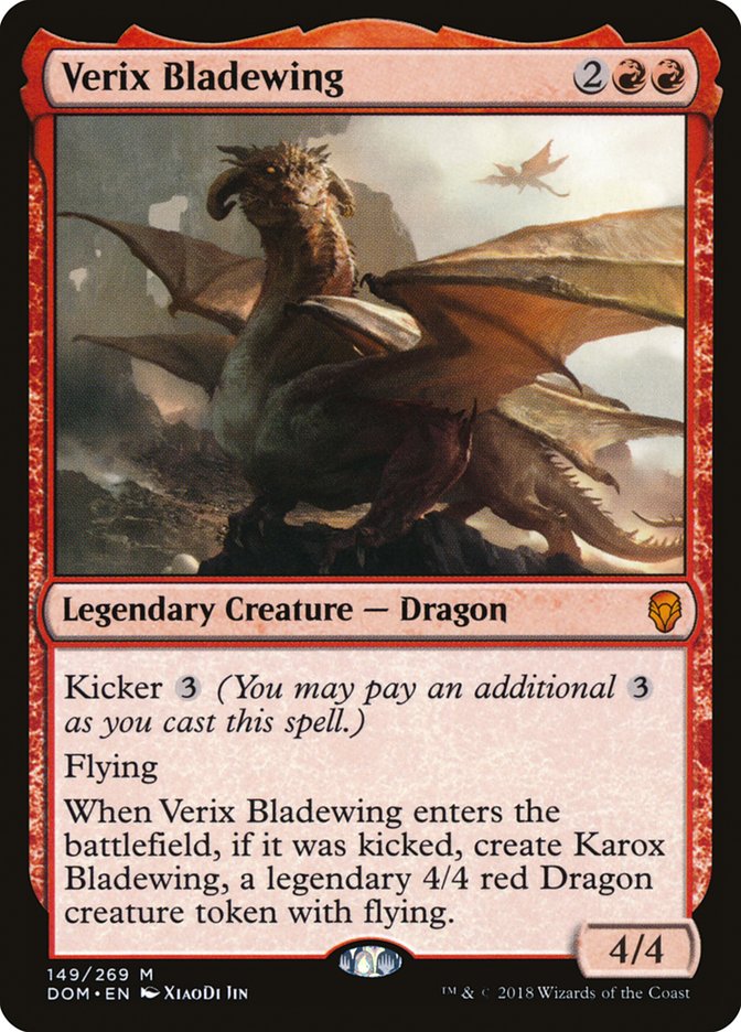 Verix Bladewing [Dominaria]-1