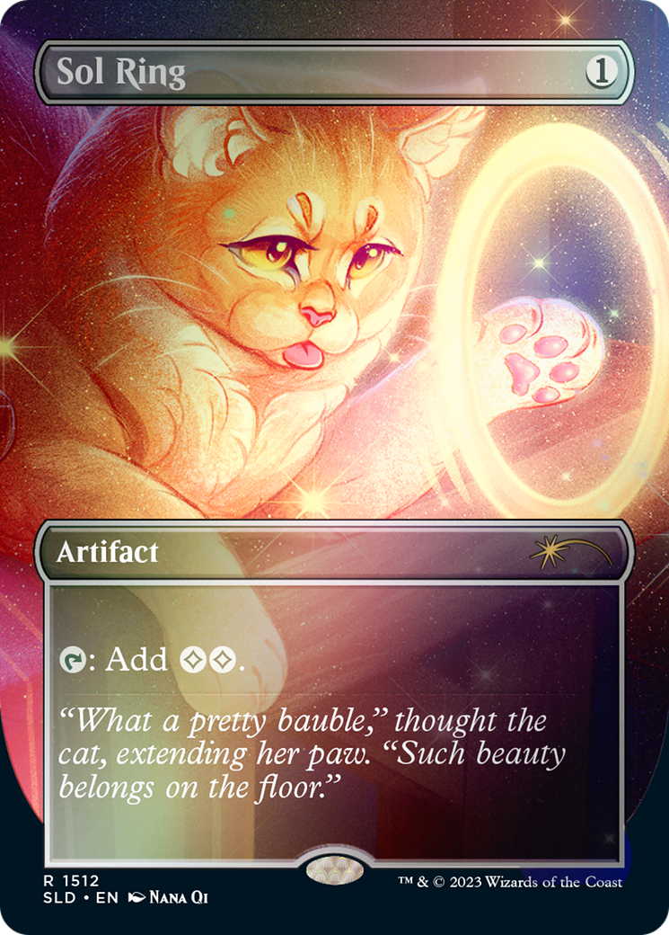 Sol Ring (1512) // Sol Ring [Secret Lair Commander Deck: Raining Cats and Dogs]-1