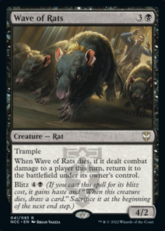 Wave of Rats [Streets of New Capenna Commander]-1