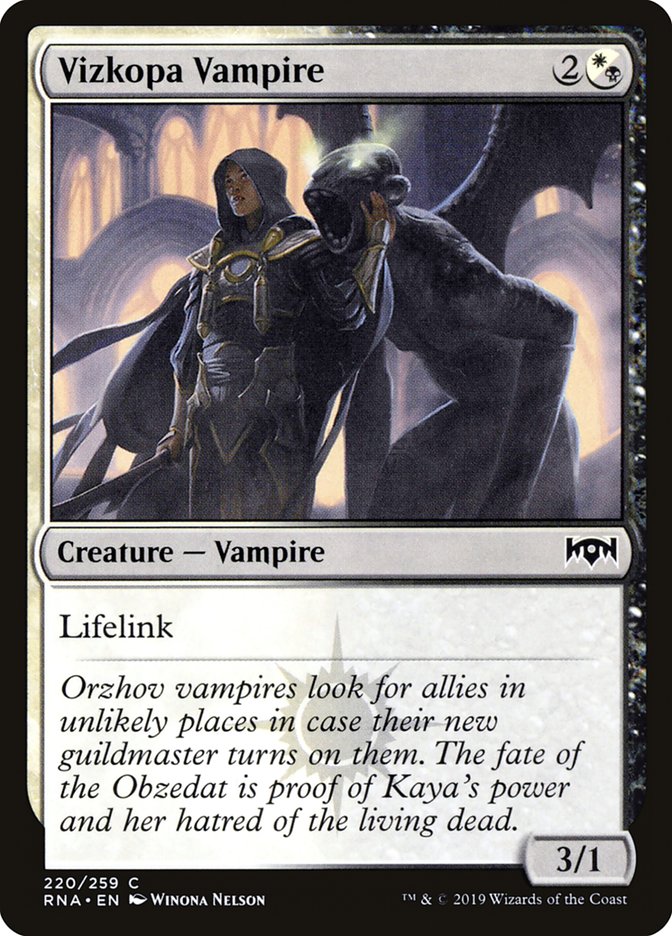 Vizkopa Vampire [Ravnica Allegiance]-1