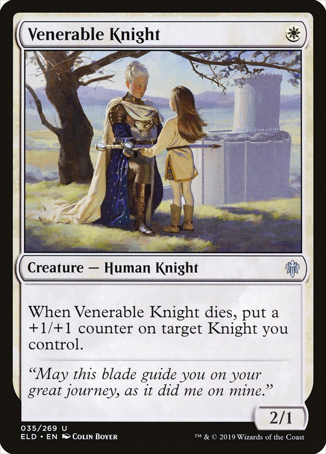Venerable Knight [Throne of Eldraine]-1