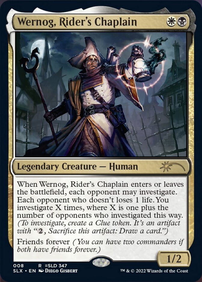 Wernog, Rider's Chaplain [Secret Lair: Universes Within]-1