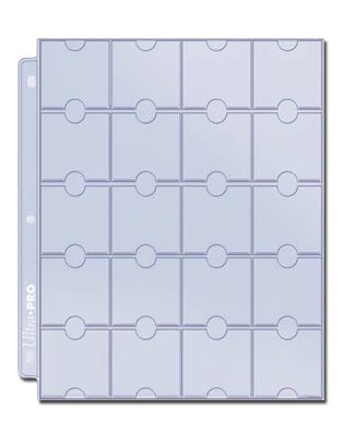 Ultra Pro Page - 20-Pocket Coin Holder-2