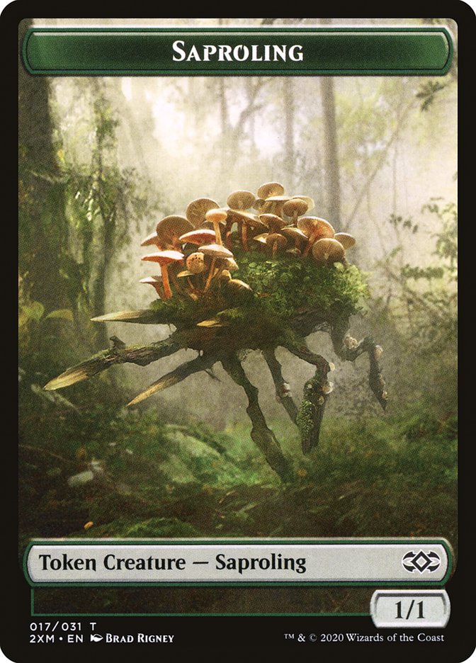 Marit Lage // Saproling Double-Sided Token [Double Masters Tokens]-2