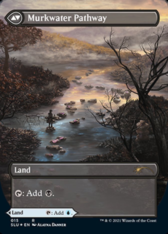Clearwater Pathway // Murkwater Pathway (Borderless) [Secret Lair: Ultimate Edition 2]-2