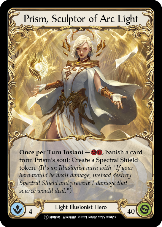 Prism // Prism, Sculptor of Arc Light [U-MON002 // U-MON001] (Monarch Unlimited)  Unlimited Normal-2