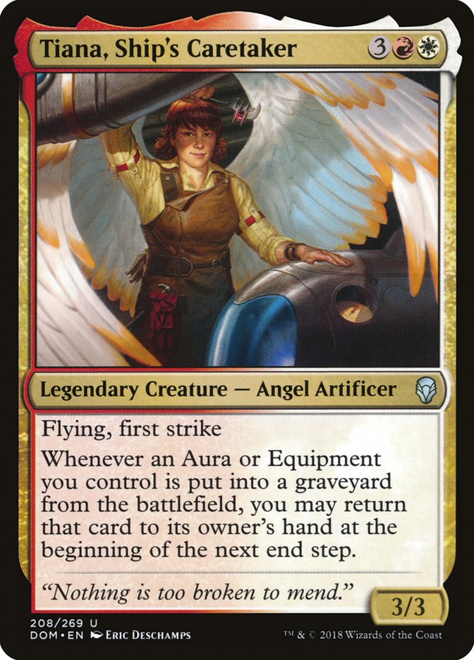 Tiana, Ship's Caretaker [Dominaria]-1