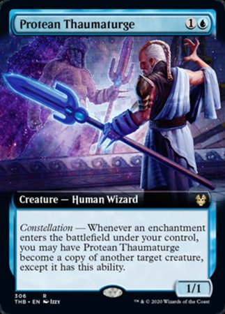 Protean Thaumaturge (Extended Art) [Theros Beyond Death]-1