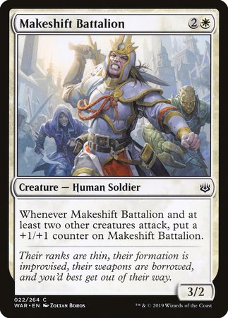 Makeshift Battalion [War of the Spark]-1