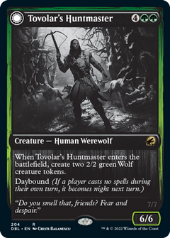 Tovolar's Huntmaster // Tovolar's Packleader [Innistrad: Double Feature]-1