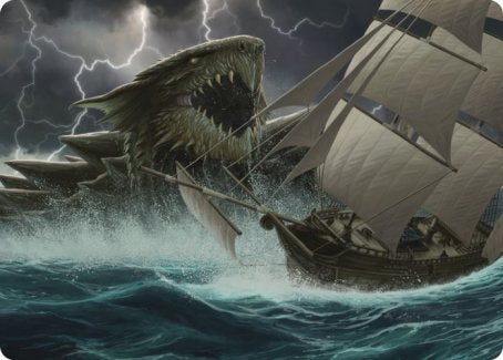 Dragon Turtle Art Card [Dungeons & Dragons: Adventures in the Forgotten Realms Art Series]-1