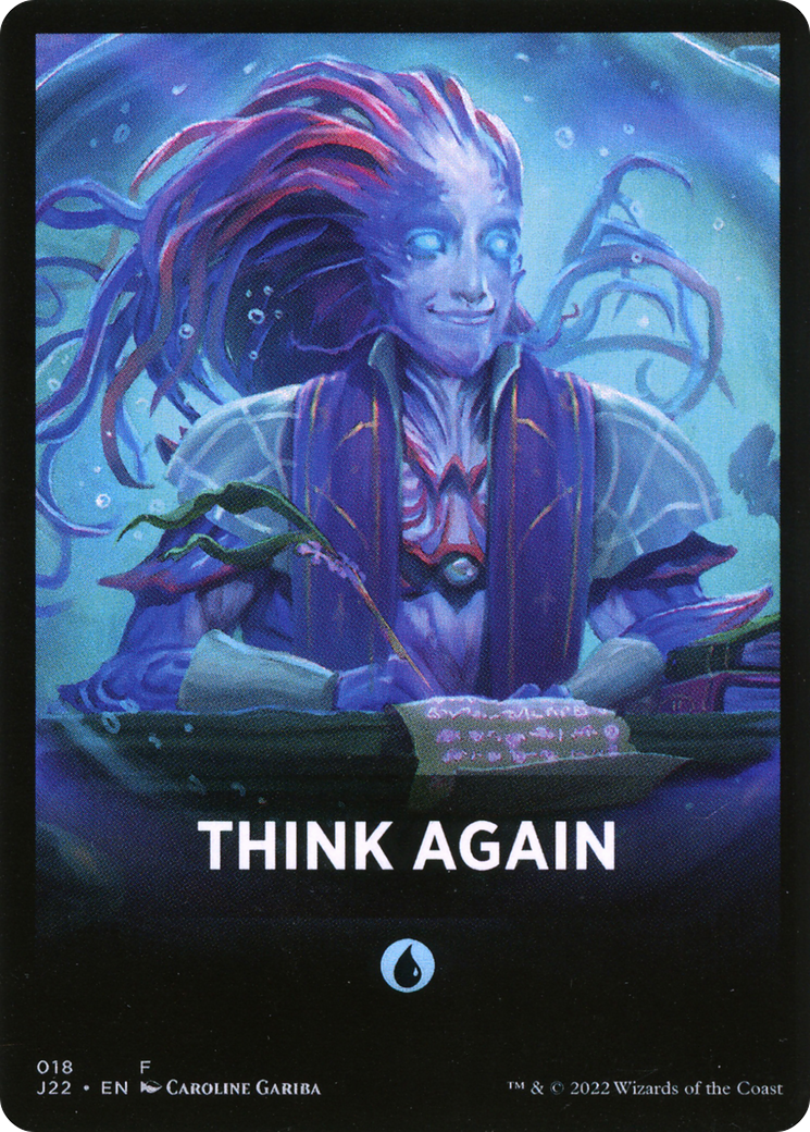 Think Again Theme Card [Jumpstart 2022 Front Cards]-1