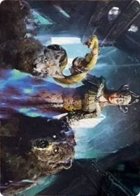 Kolvori, God of Kinship Art Card [Kaldheim Art Series]-1