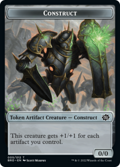 Construct Token (005) [The Brothers' War Tokens]-1