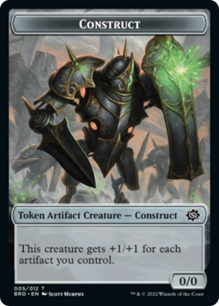 Construct Token (005) [The Brothers' War Tokens]-1