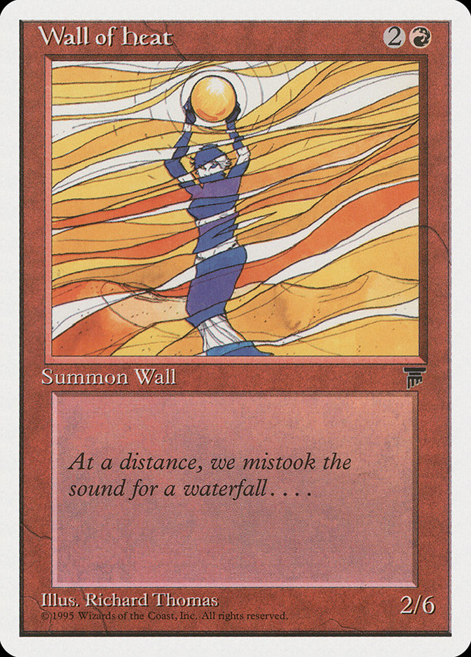 Wall of Heat [Chronicles]-1