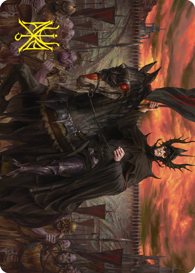 The Mouth of Sauron Art Card (Gold-Stamped Signature) [The Lord of the Rings: Tales of Middle-earth Art Series]-1