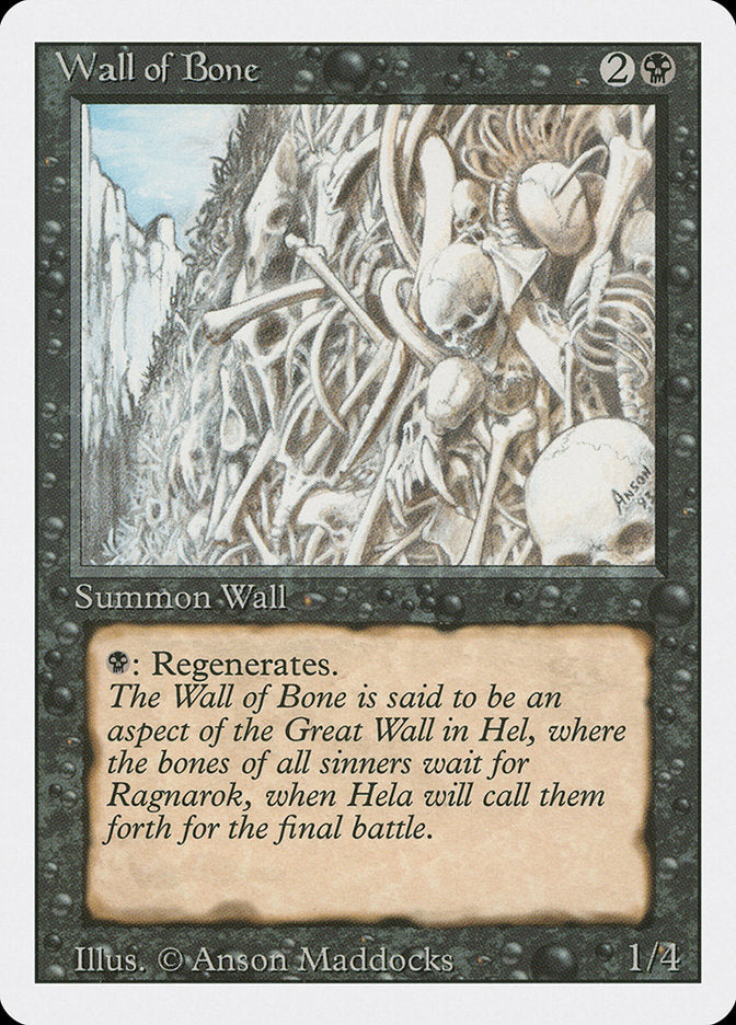 Wall of Bone [Revised Edition]-1