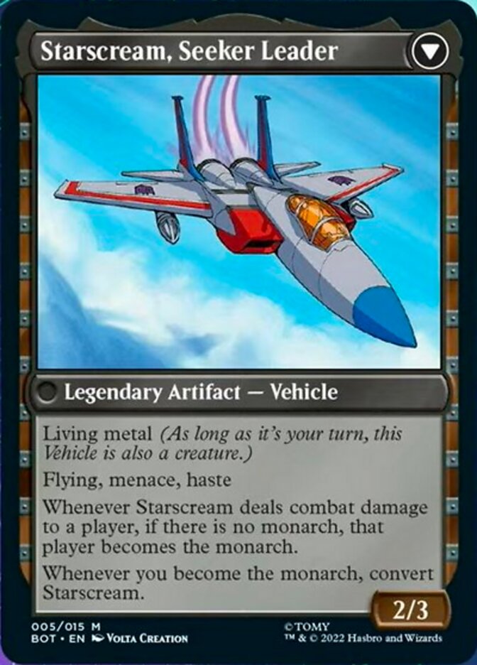Starscream, Power Hungry // Starscream, Seeker Leader [Transformers]-2