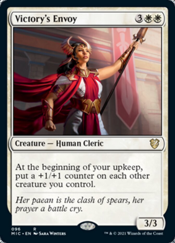 Victory's Envoy [Innistrad: Midnight Hunt Commander]-1