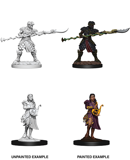 D&D Nolzurs Marvelous Unpainted Miniatures YaunTi Purebloods-1