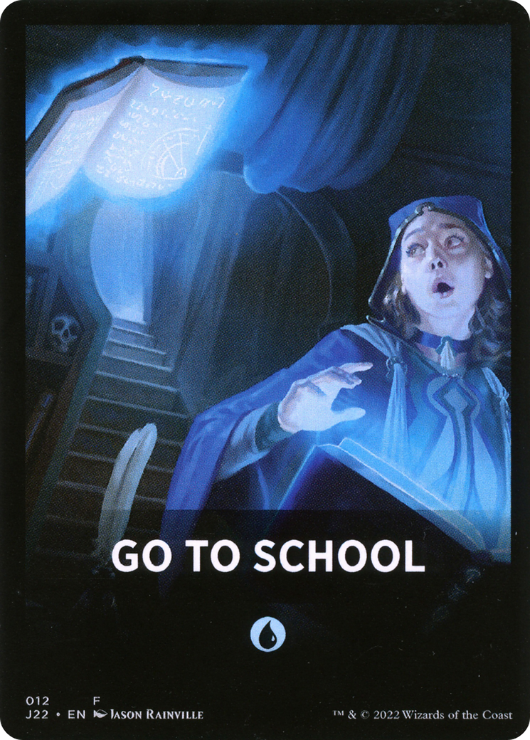 Go to School Theme Card [Jumpstart 2022 Front Cards]-1