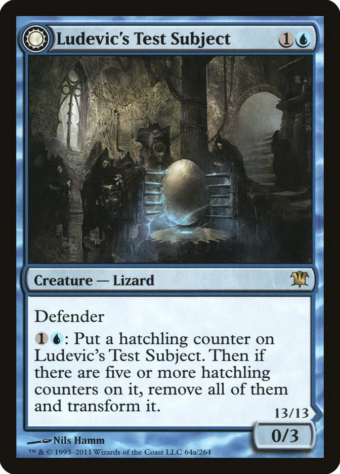 Ludevic's Test Subject // Ludevic's Abomination [Innistrad]-1