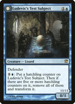Ludevic's Test Subject // Ludevic's Abomination [Innistrad]-1