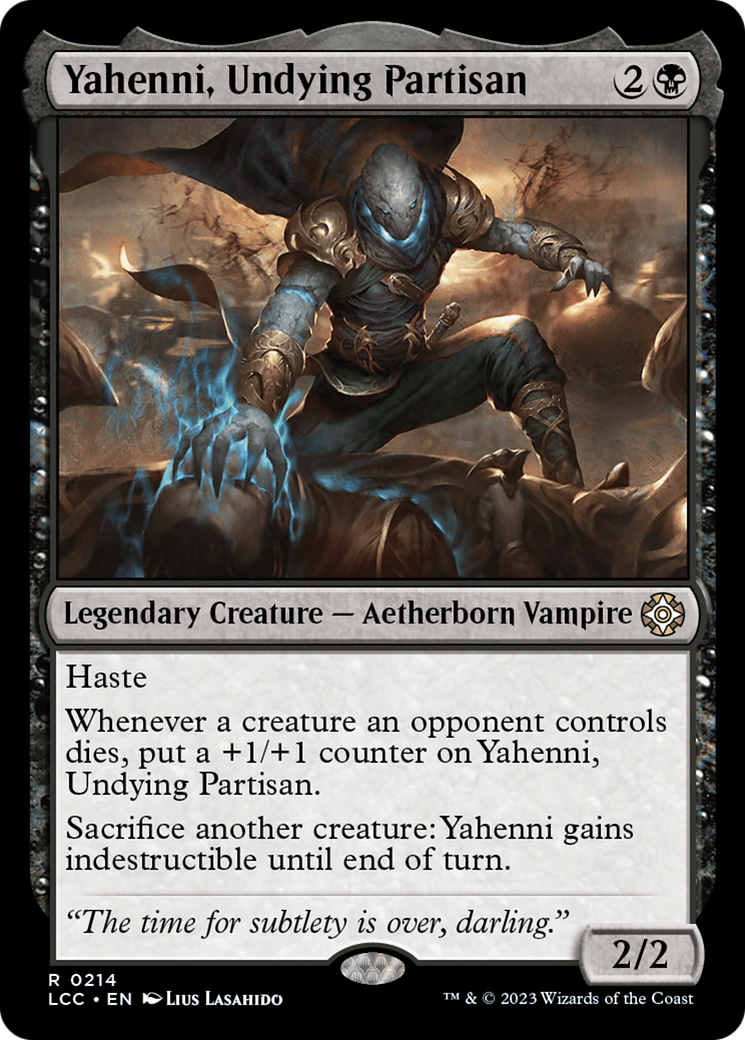 Yahenni, Undying Partisan [The Lost Caverns of Ixalan Commander]-1