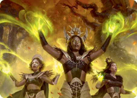 Dawnhart Wardens Art Card [Innistrad: Midnight Hunt Art Series]-1