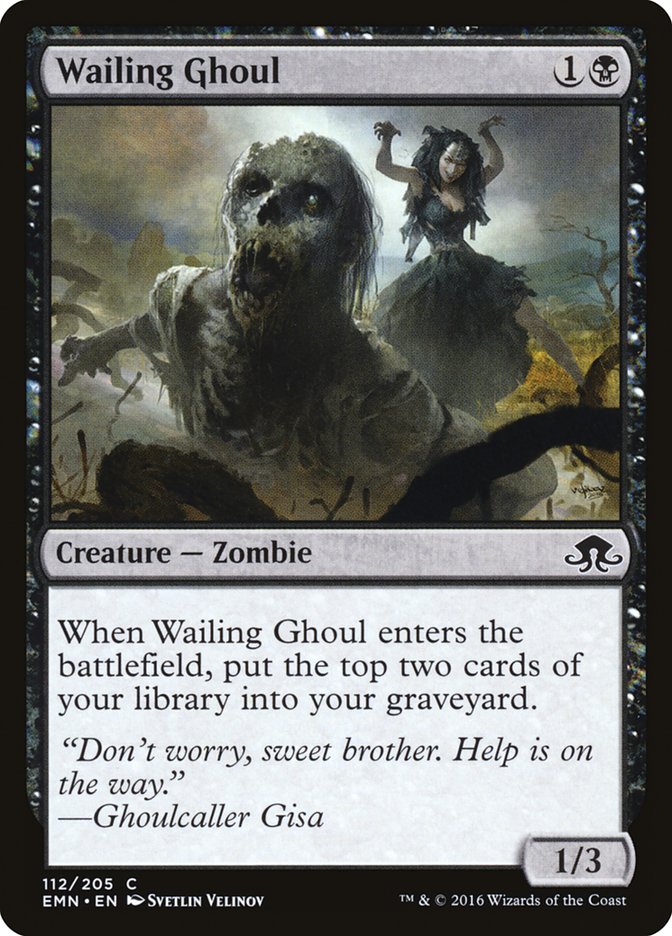Wailing Ghoul [Eldritch Moon]-1