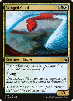 Winged Coatl [Commander Anthology]-1