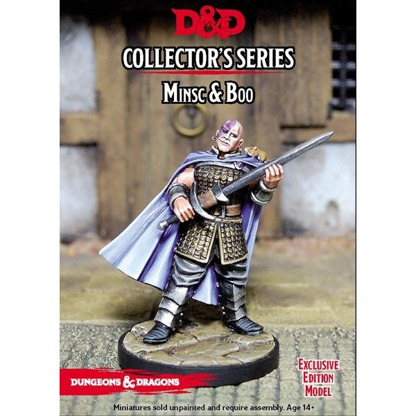 D&D Collectors Series Miniatures Classic Minsc & Boo