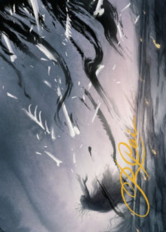 Shadow Prophecy Art Card (Gold-Stamped Signature) [Dominaria United Art Series]-1