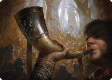 Horn of Gondor Art Card [The Lord of the Rings: Tales of Middle-earth Art Series]-1