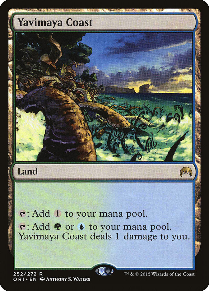 Yavimaya Coast [Magic Origins]-1