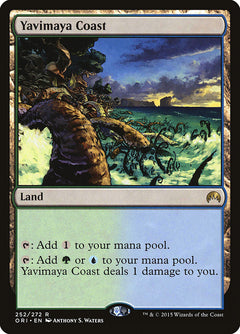 Yavimaya Coast [Magic Origins]-1