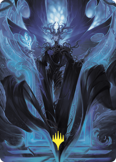 Talion, the Kindly Lord Art Card (Gold-Stamped Planeswalker Symbol) [Wilds of Eldraine Art Series]-1