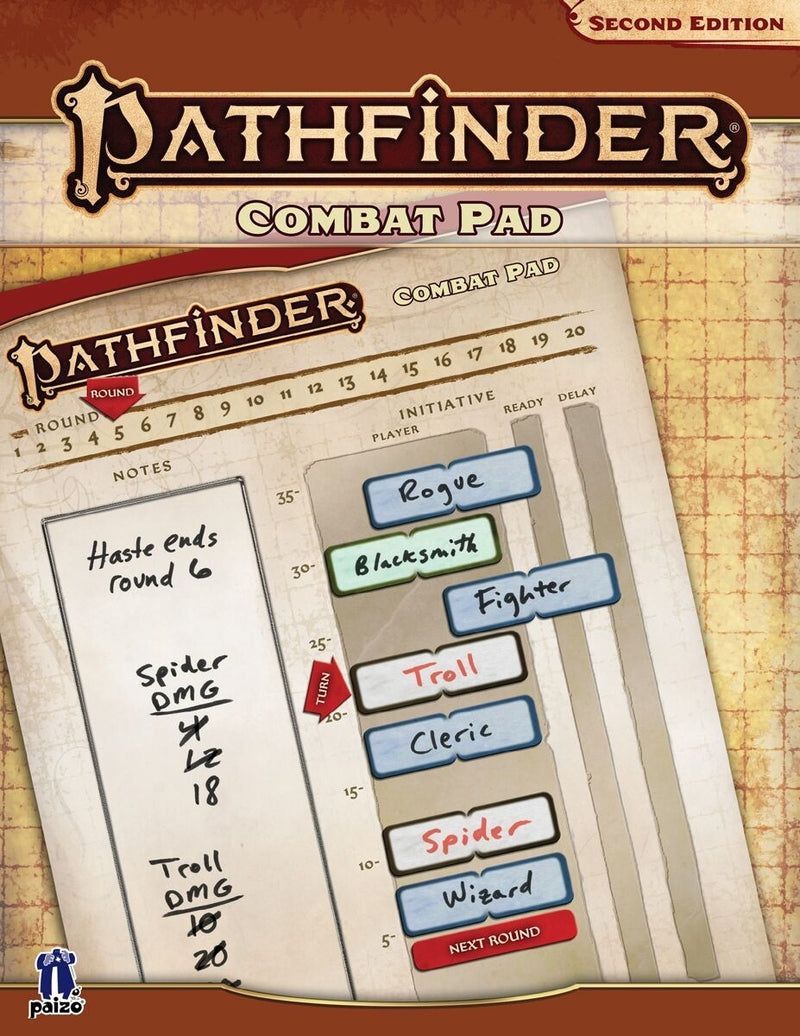 Pathfinder Second Edition Combat Pad-1